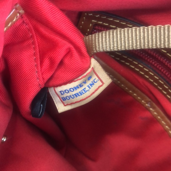 Dooney & Bourke Khaki Tan Nylon Collection Adjustable Shoulder Crossbody Bag - Picture 12 of 16